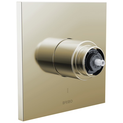 Frank Lloyd Wright Bath Collection by Brizo Pressure Balance Valve Only Trim - Less Handle - Brilliance® Polished Nickel