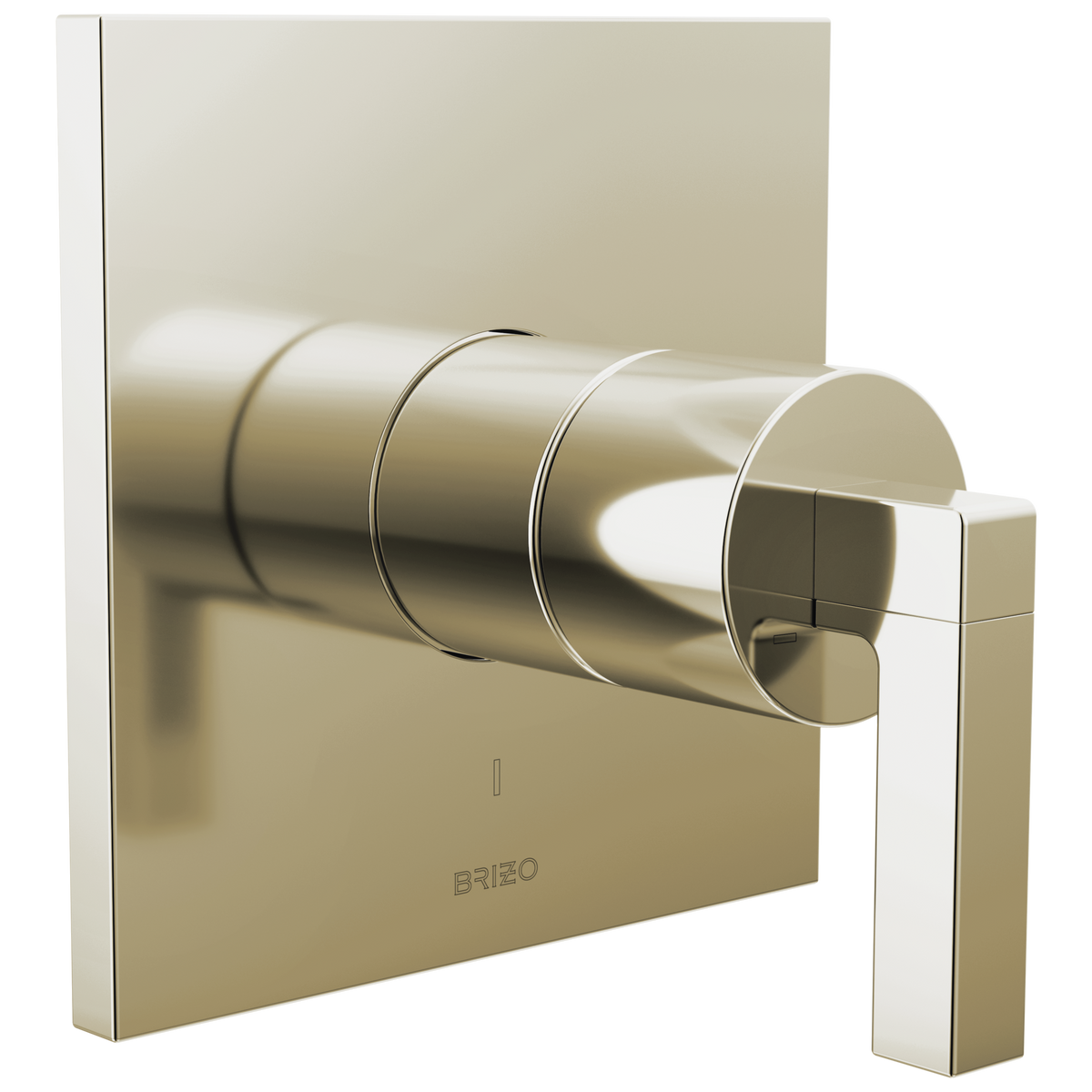Brizo Frank Lloyd Wright Bath Collection by Brizo Pressure Balance Valve Only Trim - Less Handle - Complete Kit - Brilliance® Polished Nickel