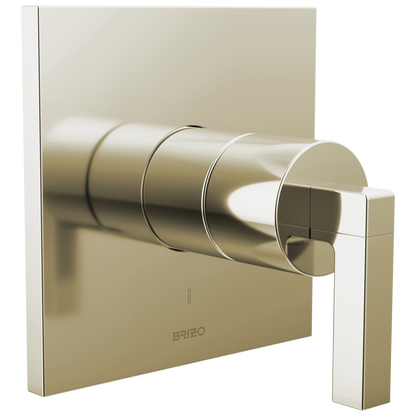 Brizo Frank Lloyd Wright Bath Collection by Brizo Pressure Balance Valve Only Trim - Less Handle - Complete Kit - Brilliance® Polished Nickel