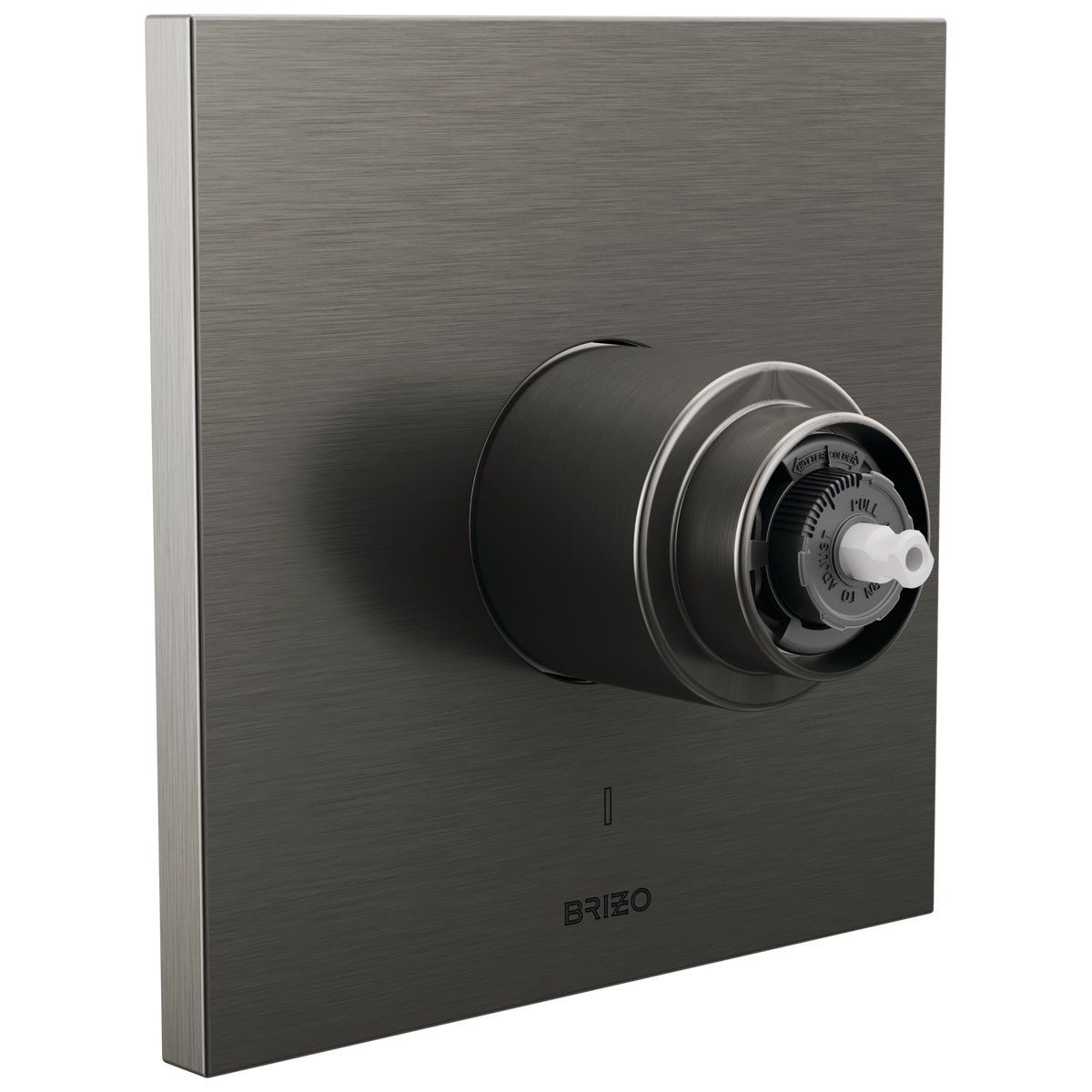 Frank Lloyd Wright Bath Collection by Brizo Pressure Balance Valve Only Trim - Less Handle - Brilliance® Luxe Steel®