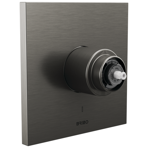 Frank Lloyd Wright Bath Collection by Brizo Pressure Balance Valve Only Trim - Less Handle - Brilliance® Luxe Steel®