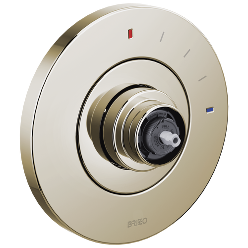 Litze Pressure Balance Valve Only Trim - Less Handle - Brilliance® Polished Nickel