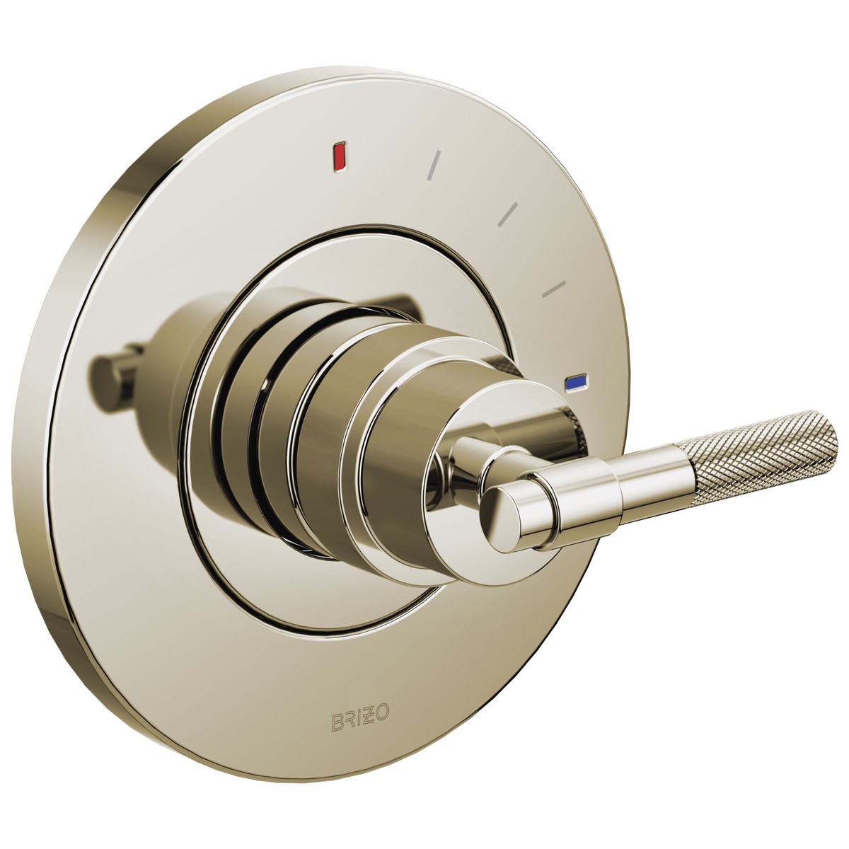 Brizo Litze Pressure Balance Valve Only Trim - Less Handle - Complete Kit - Brilliance® Polished Nickel
