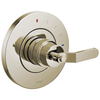 Brizo Litze Pressure Balance Valve Only Trim - Less Handle - Complete Kit - Brilliance® Polished Nickel