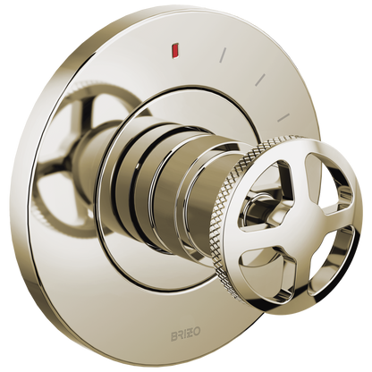 Brizo Litze Pressure Balance Valve Only Trim - Less Handle - Complete Kit - Brilliance® Polished Nickel