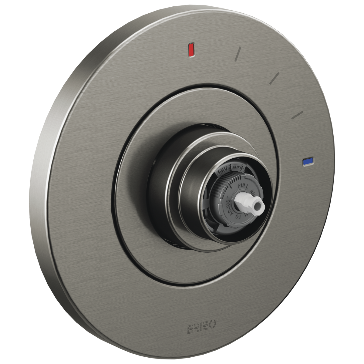 Litze Pressure Balance Valve Only Trim - Less Handle - Brilliance® Luxe Steel®