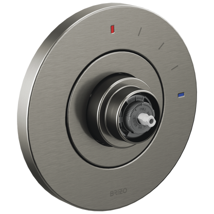 Litze Pressure Balance Valve Only Trim - Less Handle - Brilliance® Luxe Steel®