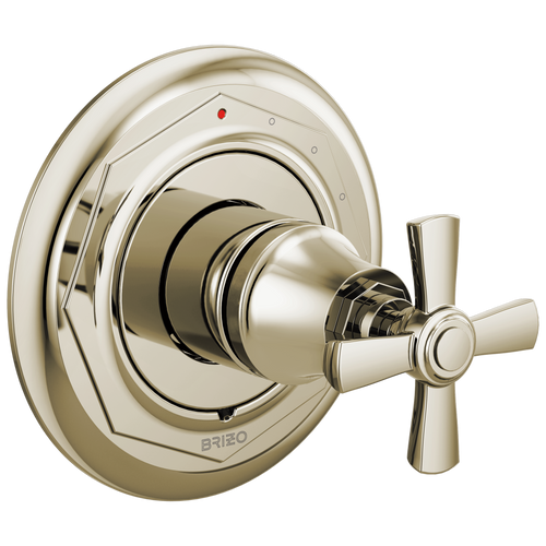 Rook Pressure Balance Valve Only Trim - Brilliance® Polished Nickel