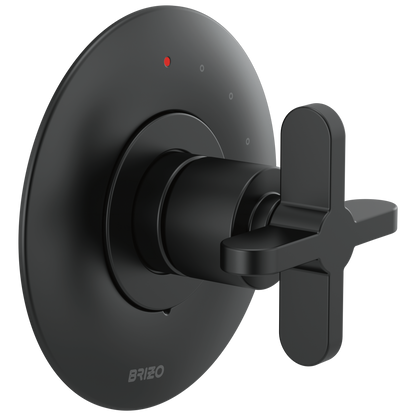Brizo Jason Wu for Brizo Pressure Balance Valve Trim Only - Less Handle - Complete Kit - Matte Black