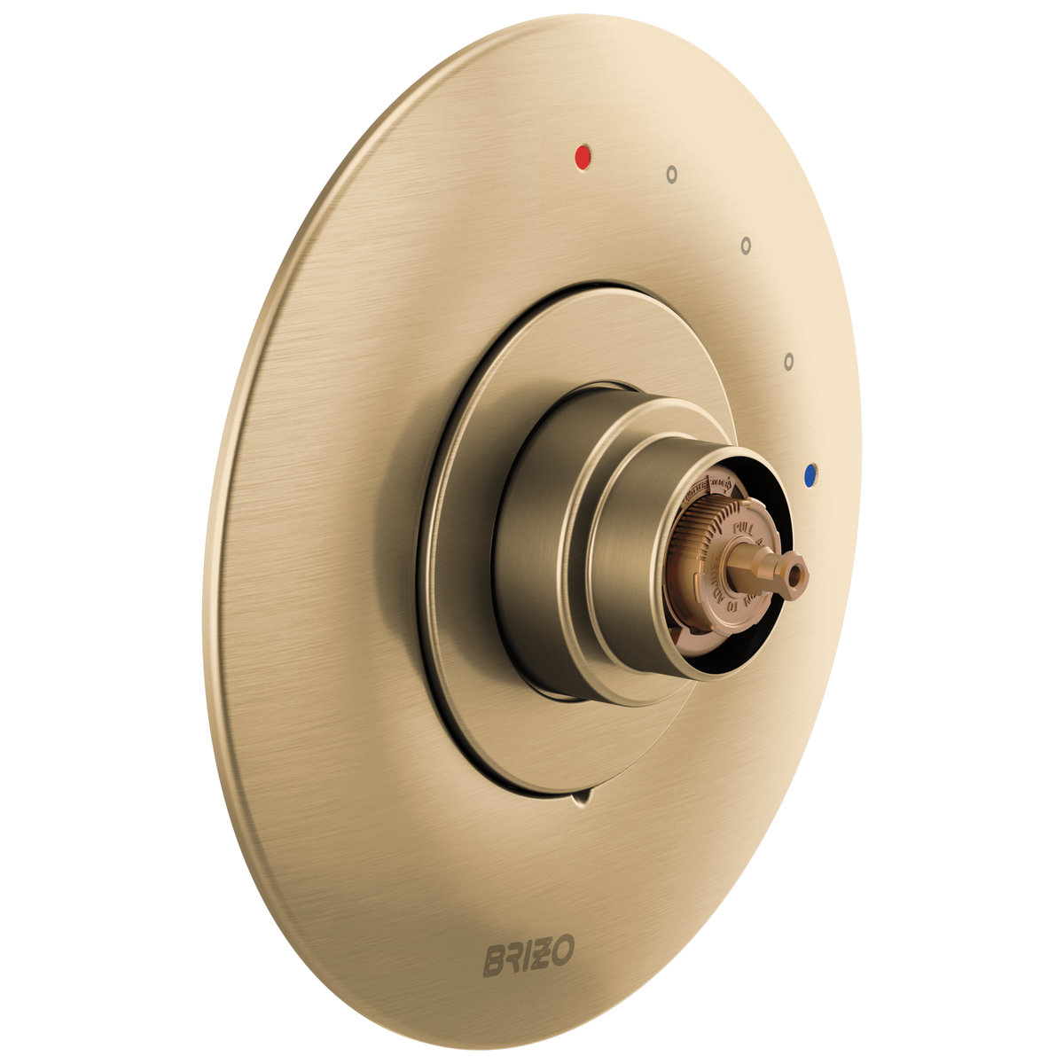 Jason Wu for Brizo Pressure Balance Valve Trim Only - Less Handle - Brilliance® Luxe Gold®