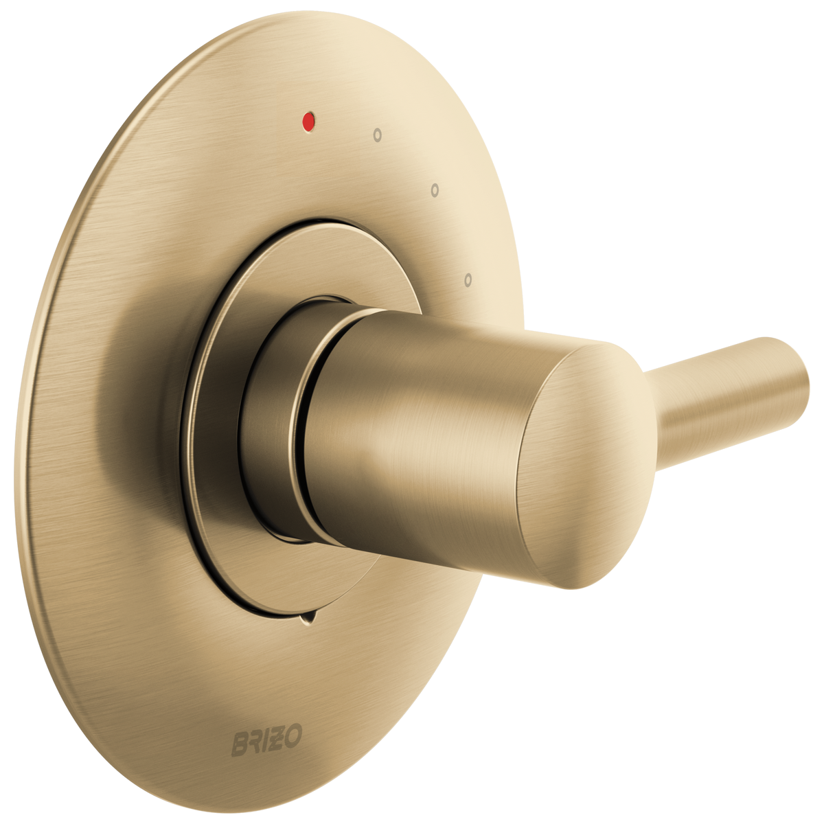 Brizo Odin Pressure Balance Valve Trim Only - Less Handle - Complete Kit - Brilliance® Luxe Gold®