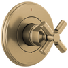 Brizo Invari Pressure Balance Valve Only Trim - Less Handle - Complete Kit - Brilliance® Luxe Gold®