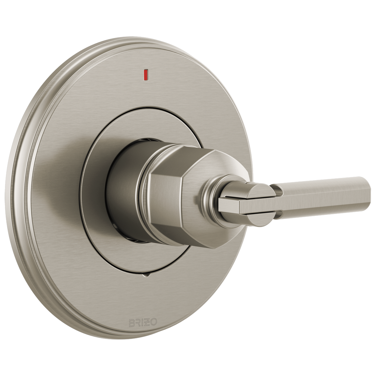 Brizo Invari Pressure Balance Valve Only Trim - Less Handle - Complete Kit - Brilliance® Luxe Nickel®