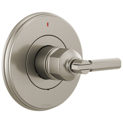 Brizo Invari Pressure Balance Valve Only Trim - Less Handle - Complete Kit - Brilliance® Luxe Nickel®