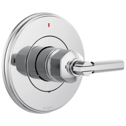 Brizo Invari Pressure Balance Valve Only Trim - Less Handle - Complete Kit - Polished Chrome