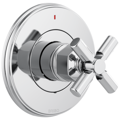 Brizo Invari Pressure Balance Valve Only Trim - Less Handle - Complete Kit - Polished Chrome