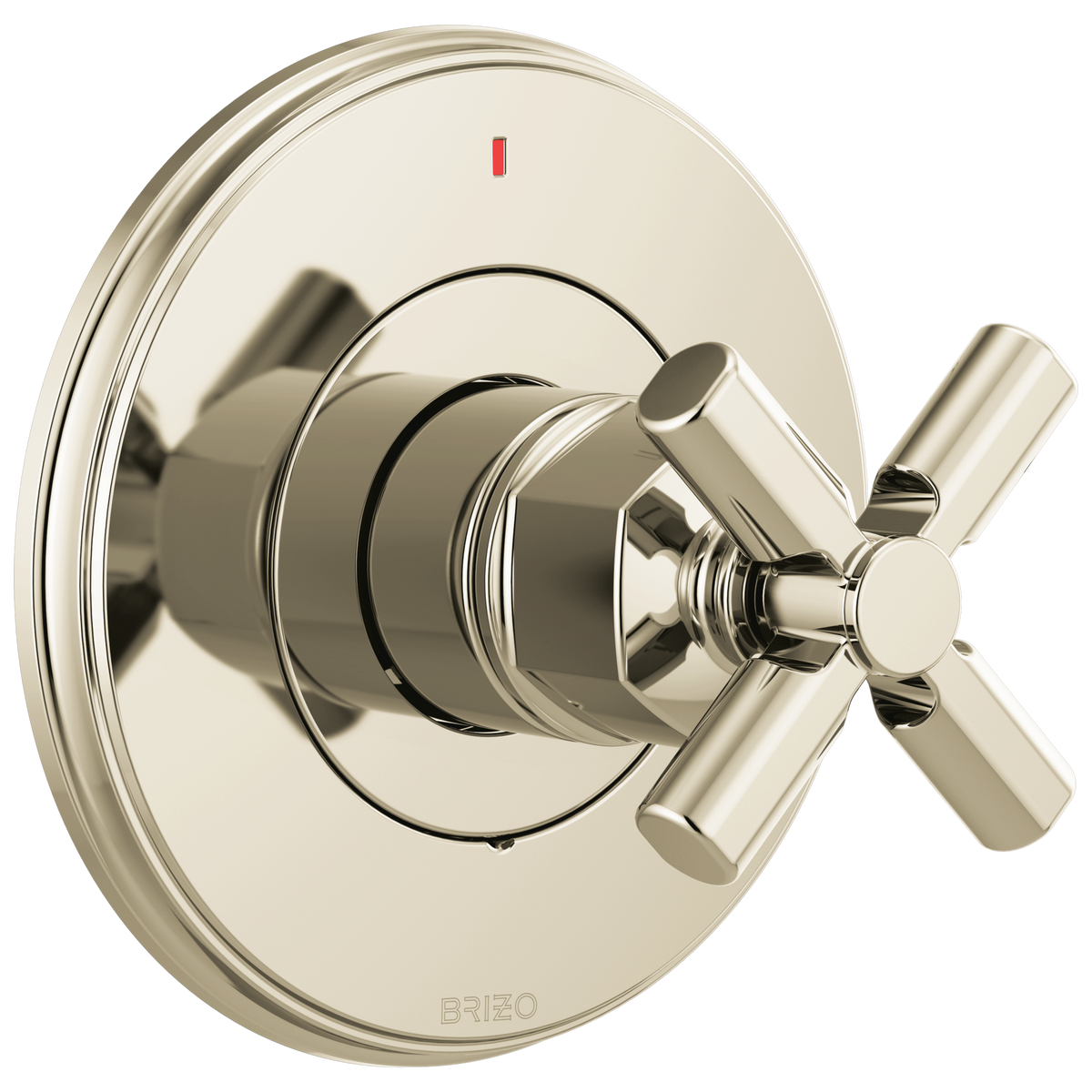 Brizo Invari Pressure Balance Valve Only Trim - Less Handle - Complete Kit - Brilliance® Polished Nickel