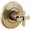 Brizo Levoir Pressure Balance Valve Only Trim - Less Handle - Complete Kit - Brilliance® Luxe Gold®