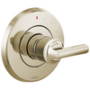 Brizo Levoir Pressure Balance Valve Only Trim - Less Handle - Complete Kit - Brilliance® Polished Nickel