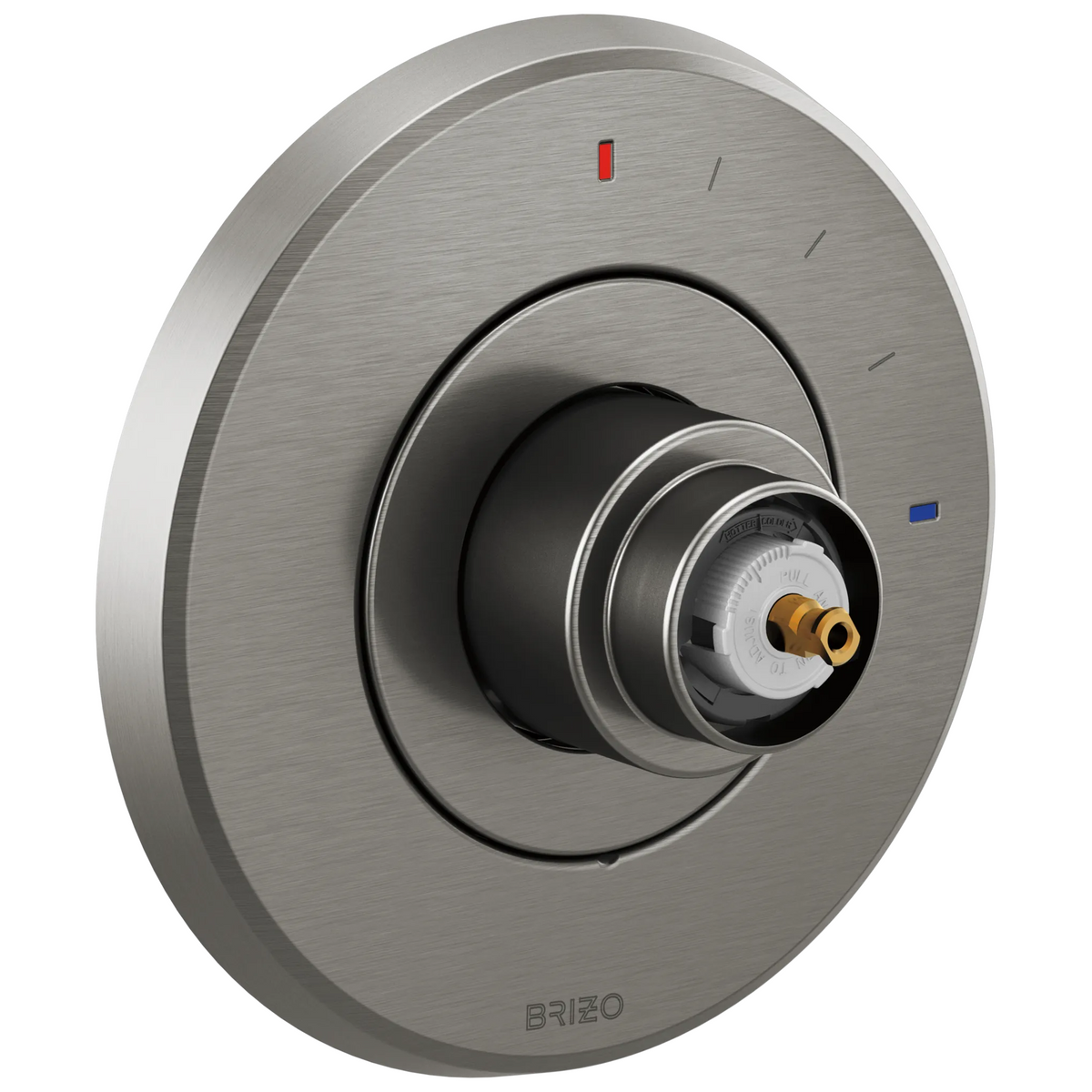 Levoir Pressure Balance Valve Only Trim - Less Handle - Brilliance® Luxe Steel®