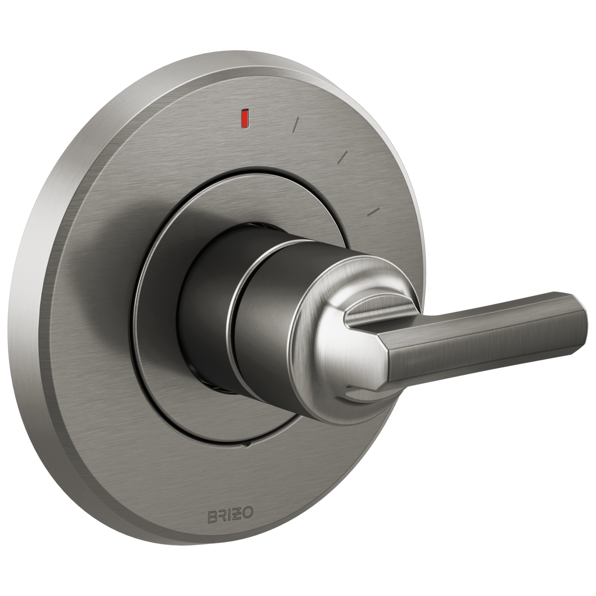 Brizo Levoir Pressure Balance Valve Only Trim - Less Handle - Complete Kit - Brilliance® Luxe Steel®