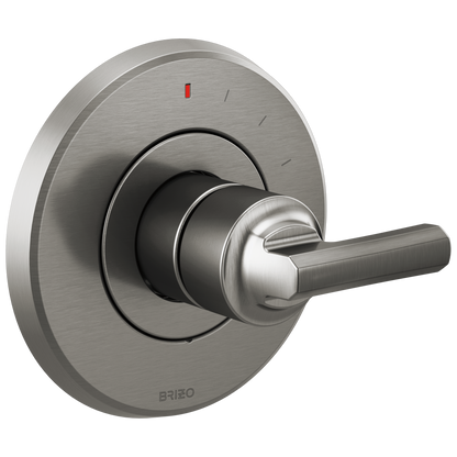 Brizo Levoir Pressure Balance Valve Only Trim - Less Handle - Complete Kit - Brilliance® Luxe Steel®