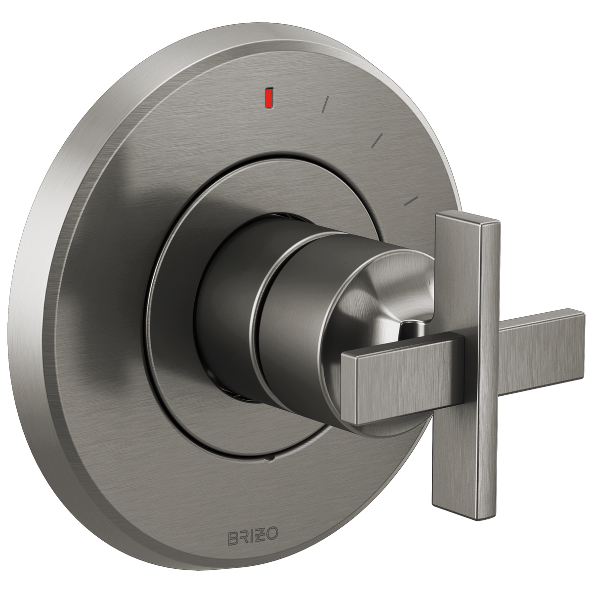 Brizo Levoir Pressure Balance Valve Only Trim - Less Handle - Complete Kit - Brilliance® Luxe Steel®