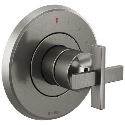 Brizo Levoir Pressure Balance Valve Only Trim - Less Handle - Complete Kit - Brilliance® Luxe Steel®