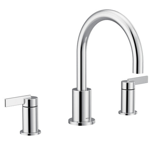 Moen Cia Chrome two-handle non diverter roman tub faucet