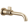 Litze Single-Handle Wall Mount Lavatory Faucet 1.5 GPM - Brilliance® Luxe Gold®