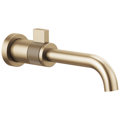 Litze Single-Handle Wall Mount Lavatory Faucet 1.5 GPM - Brilliance® Luxe Gold®