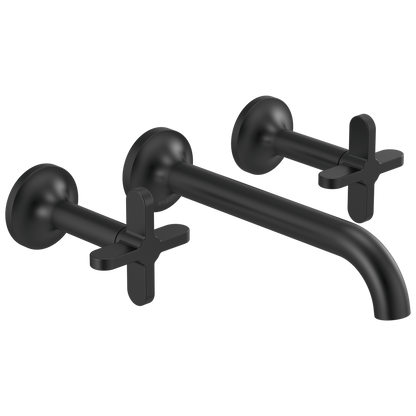 Brizo Jason Wu for Brizo Widespread Lavatory Faucet - Less Handles 1.2 GPM - Complete Kit - Matte Black