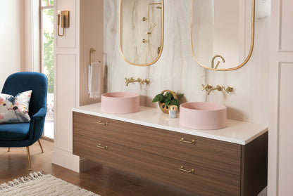 Jason Wu for Brizo Two-Handle Wall Mount Lavatory Faucet - Less Handles lifestyle