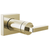 Frank Lloyd Wright Bath Collection by Brizo Sensori Volume Control Trim with Lever Handle - Brilliance® Polished Nickel