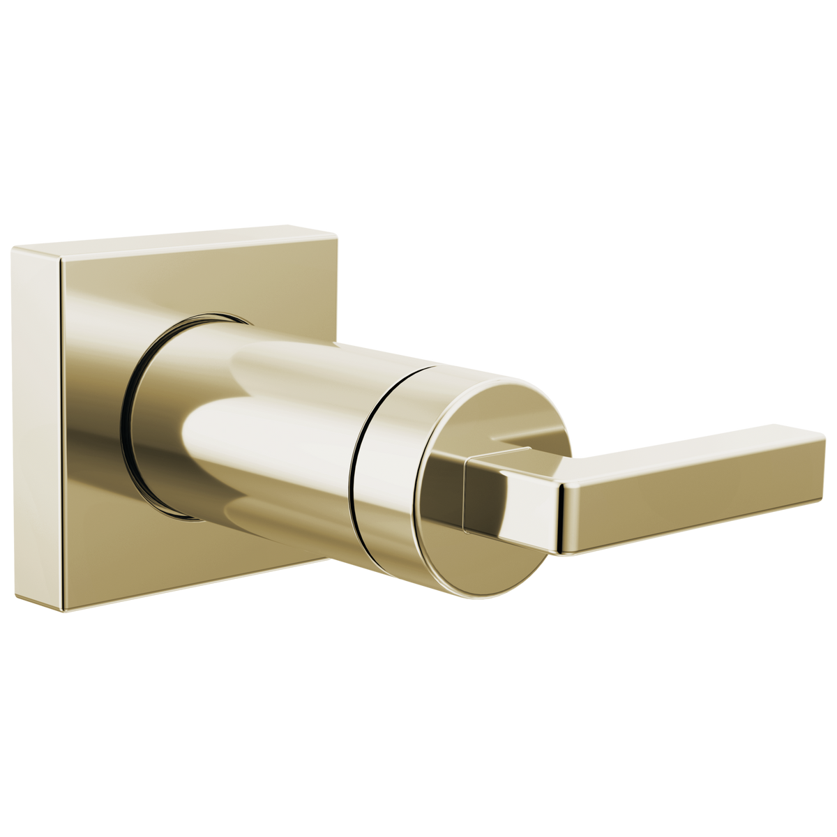Frank Lloyd Wright Bath Collection by Brizo Sensori Volume Control Trim with Lever Handle - Brilliance® Polished Nickel