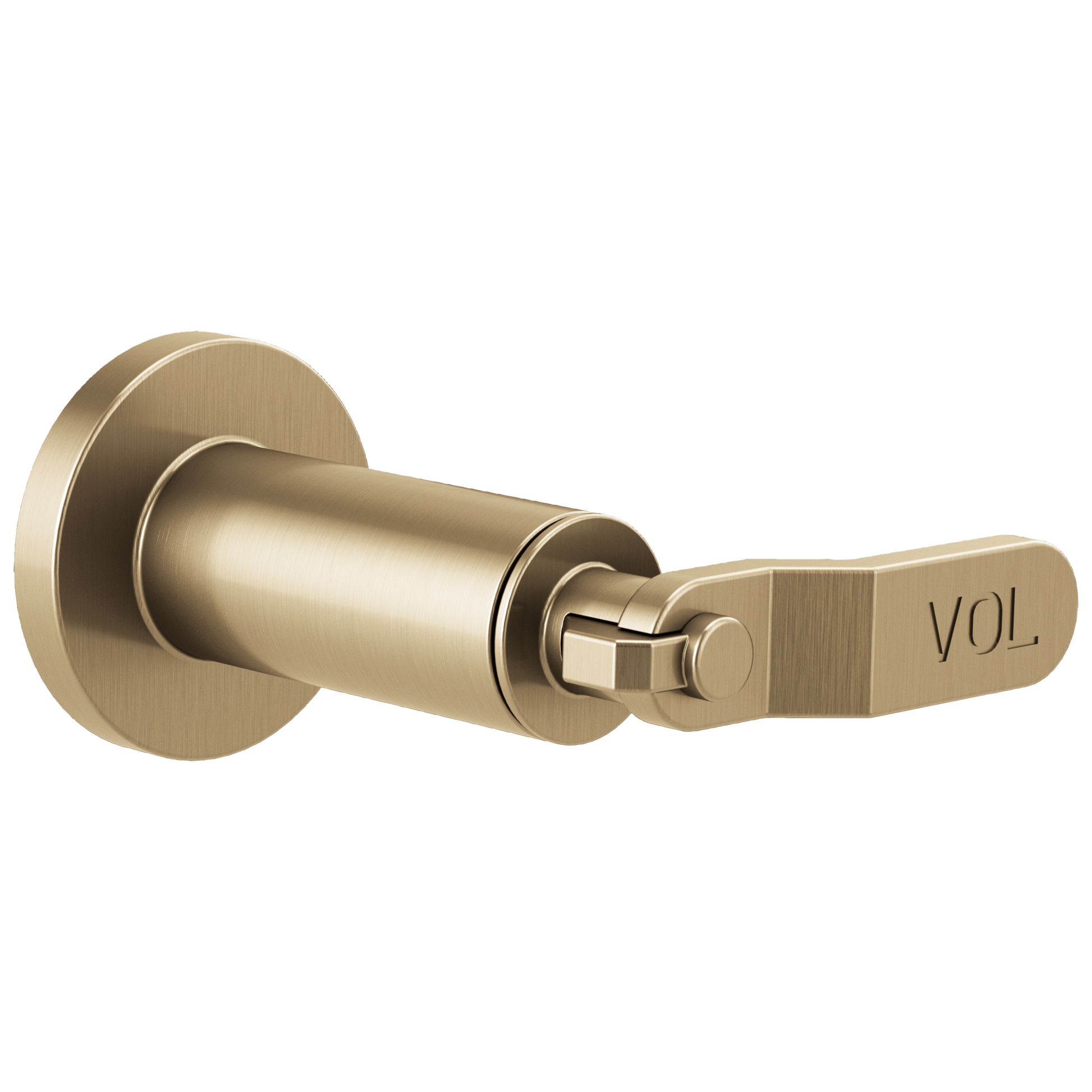 Litze Sensori Volume Control Trim - Industrial Lever - Brilliance® Luxe Gold®