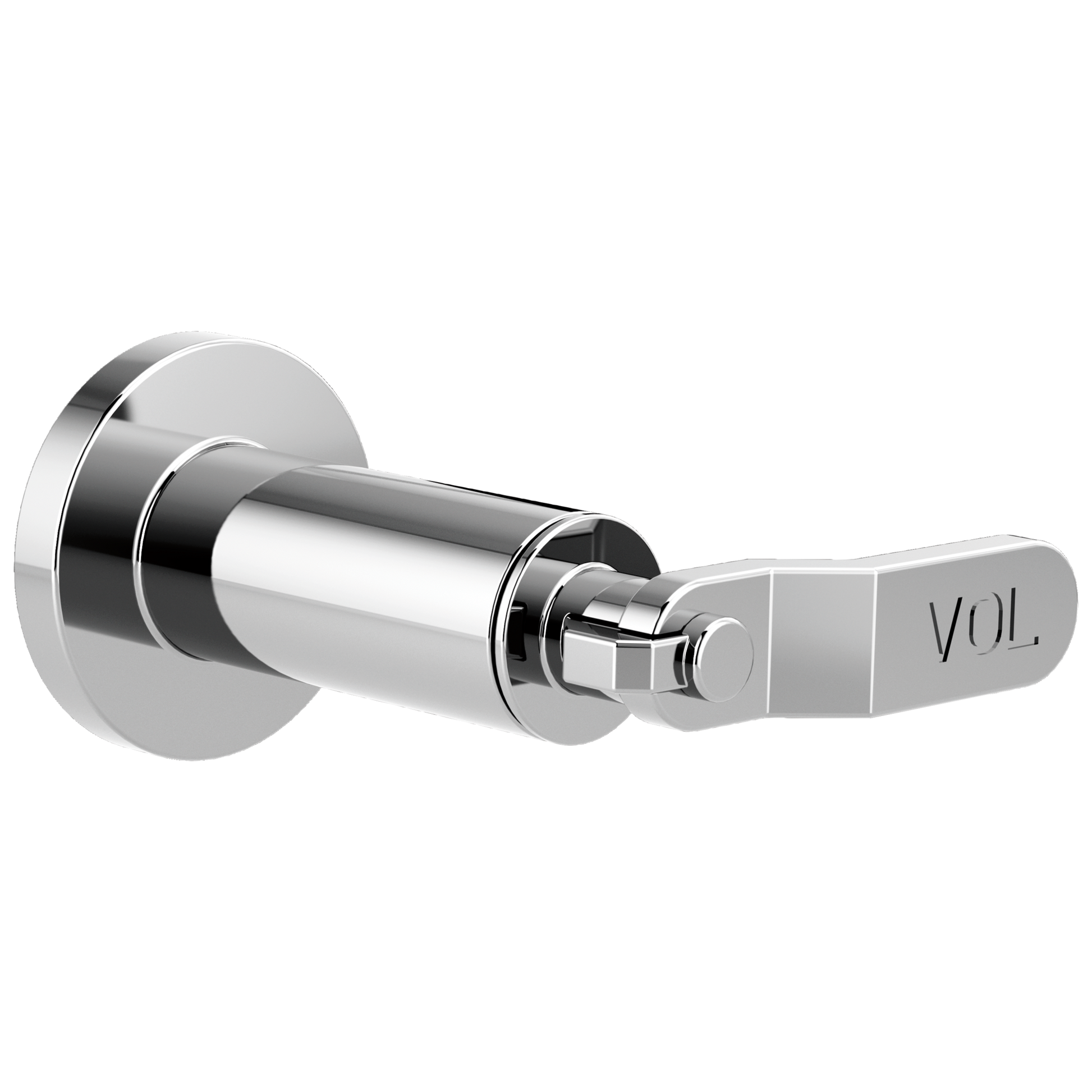 Litze Sensori Volume Control Trim - Industrial Lever - Polished Chrome