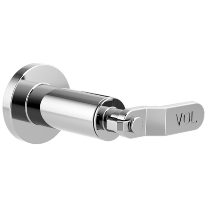 Litze Sensori Volume Control Trim - Industrial Lever - Polished Chrome