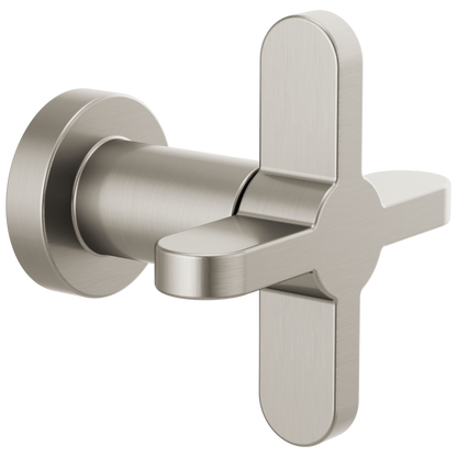 Odin Sensori Volume Control Trim with Cross Handle - Brilliance® Brushed Nickel