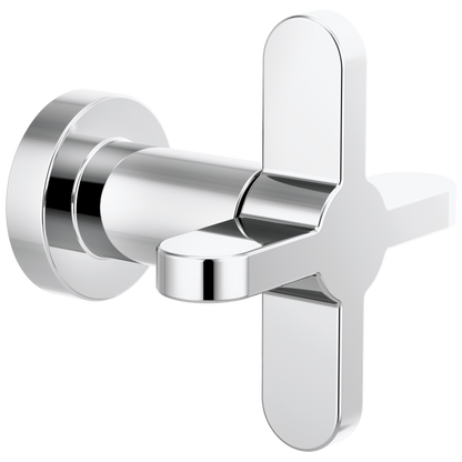 Odin Sensori Volume Control Trim with Cross Handle - Polished Chrome