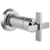 Levoir Sensori Volume Control Trim Cross - Polished Chrome