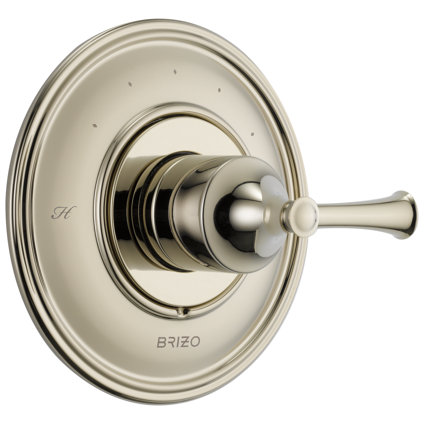 Baliza Sensori Thermostatic Valve Trim - Brilliance® Polished Nickel