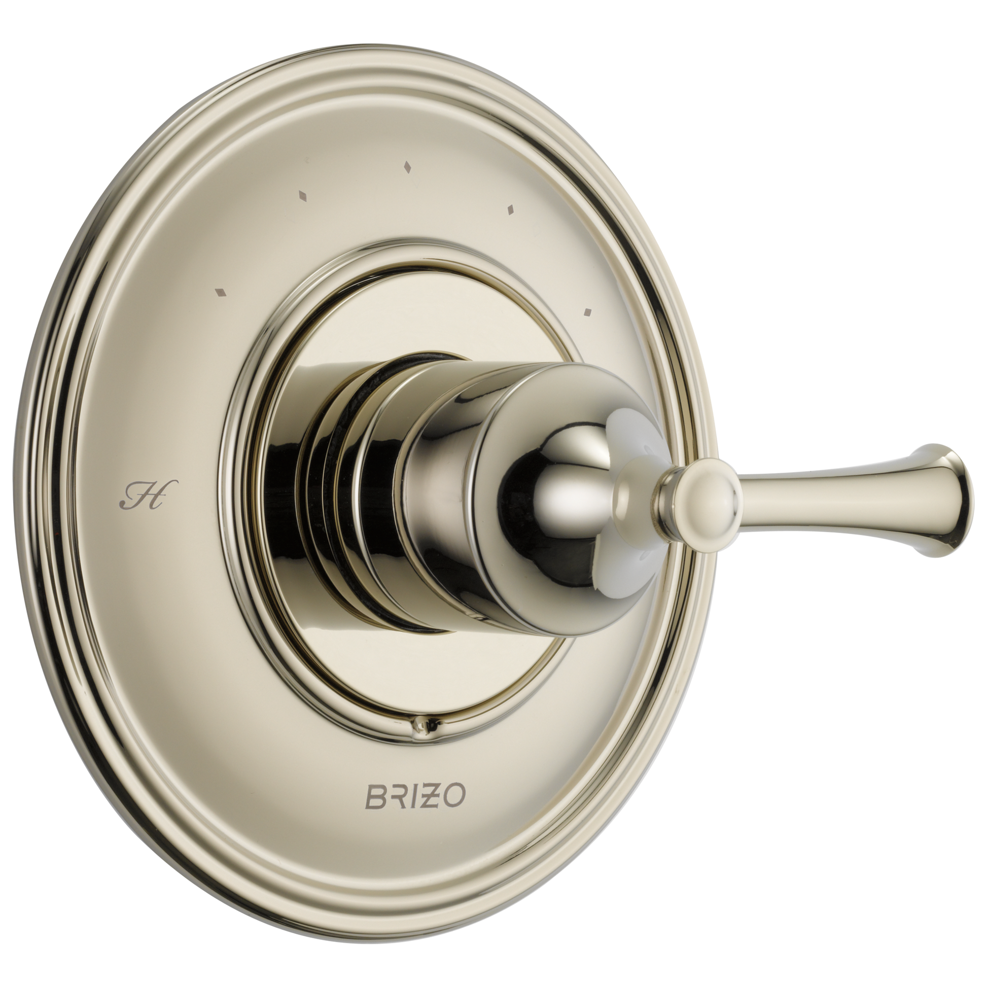 Baliza Sensori Thermostatic Valve Trim - Brilliance® Polished Nickel