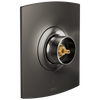 Brizo Sensori Thermostatic Valve Trim - Less Handles - Brilliance® Black Onyx