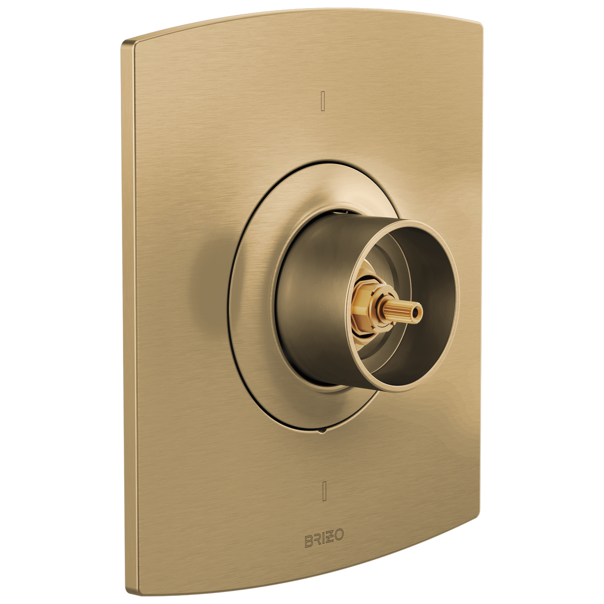 Brizo Sensori Thermostatic Valve Trim - Less Handles - Brilliance® Luxe Gold®