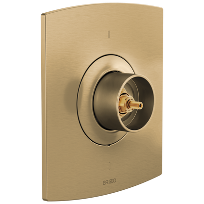 Brizo Sensori Thermostatic Valve Trim - Less Handles - Brilliance® Luxe Gold®
