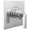 Brizo Frank Lloyd Wright Bath Collection by Brizo Sensori Thermostatic Valve Trim - Less Handle - Complete Kit - Polished Chrome