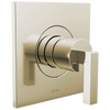 Brizo Frank Lloyd Wright Bath Collection by Brizo Sensori Thermostatic Valve Trim - Less Handle - Complete Kit - Brilliance® Polished Nickel
