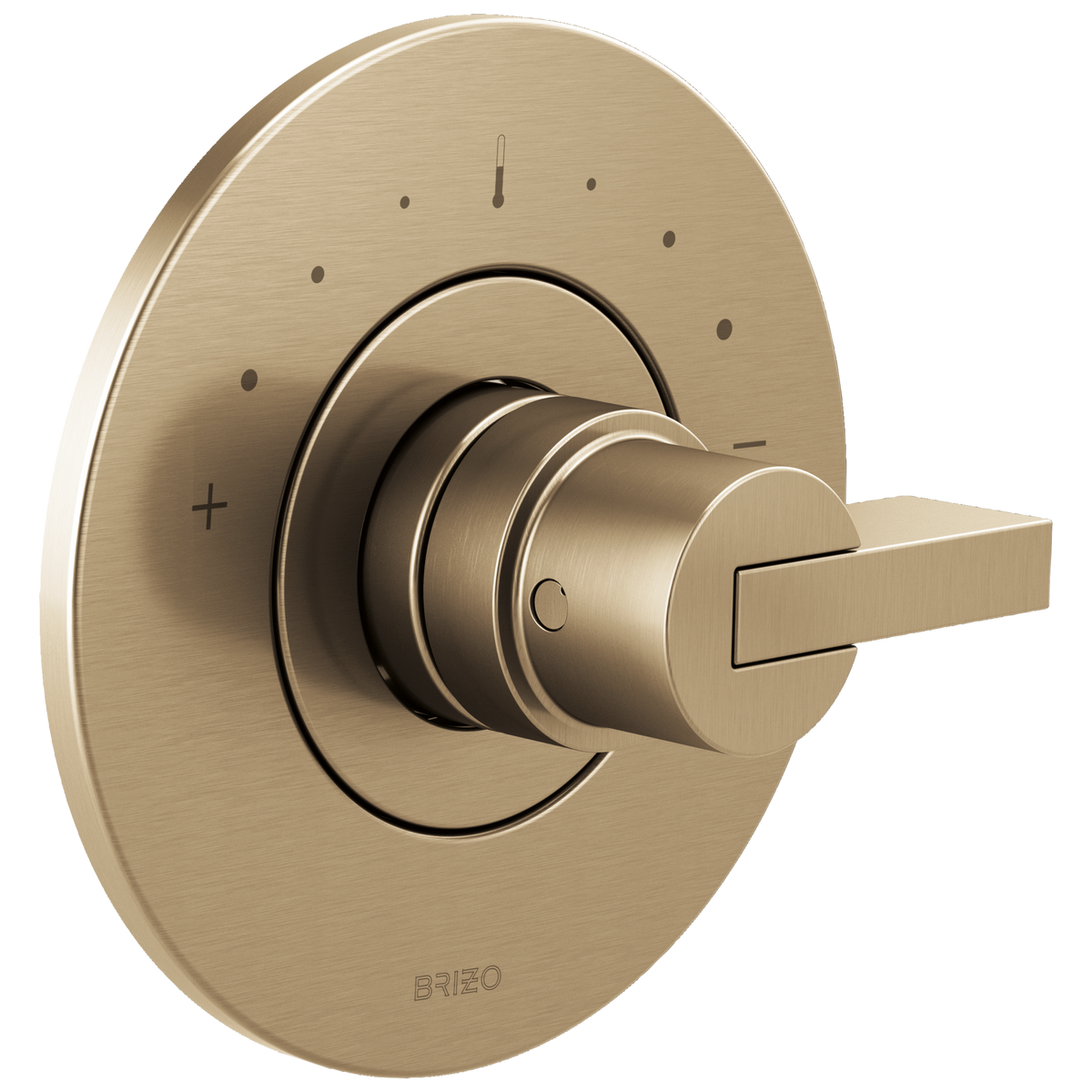 Brizo Litze Sensori Thermostatic Valve Trim - Less Handle - Complete Kit - Brilliance® Luxe Gold®