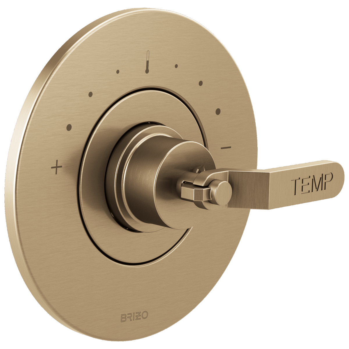 Brizo Litze Sensori Thermostatic Valve Trim - Less Handle - Complete Kit - Brilliance® Luxe Gold®